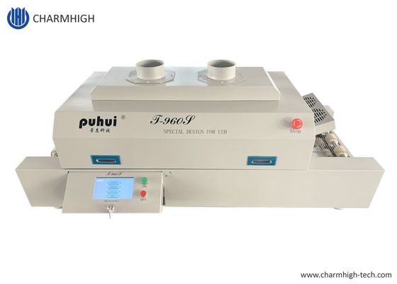 T960S SMT Reflow Oven 960*300mm Soldering Heater Touch Screen 5 Temperature Zone