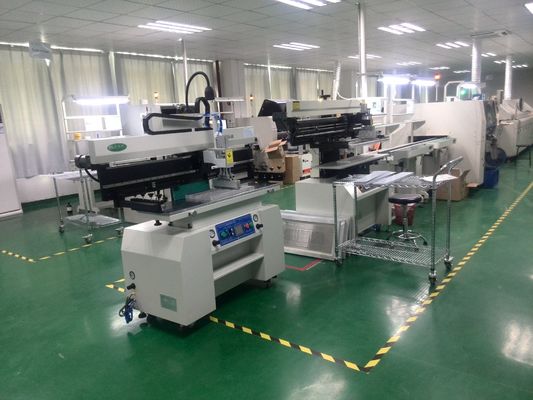 1.2m LED Semi Auto Solder Paste Printer SMT Stencil Printing Machine SMT Line